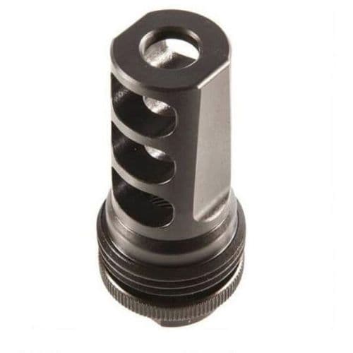 SilencerCo AC1282 ASR Muzzle Brake 30 Cal 1/2"-28 tpi Black SilencerCo AC1282 ASR Muzzle Brake 30 Cal 1/2"-28 tpi Black