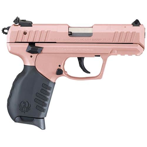 Ruger SR22 Pistol 22LR Rose Gold 3.5-inch 10Rds Ruger SR22 Pistol 22LR Rose Gold 3.5-inch 10Rds