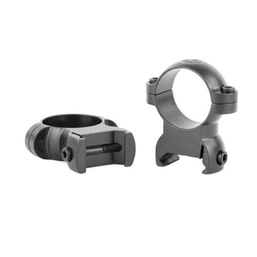 Leupold LRW Cross Slot Rings 30mm Med Steel Matte Black Leupold LRW Cross Slot Rings 30mm Med Steel Matte Black
