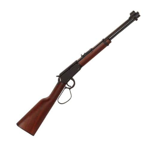 Henry Repeating Arms Model H001L Lever Action Rimfire Carbine .22 Long Rifle 16.125" Barrel 12 Rounds Walnut Stock Blued Finish Henry Repeating Arms Model H001L Lever Action Rimfire Carbine .22 Long Rifle 16.125" Barrel 12 Rounds Walnut Stock Blued Finish