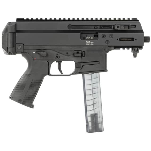 B&T Firearms 36045 APC 9K Pro 9mm Luger 30+1 4.30" Black Threaded Barrel B&T Firearms 36045 APC 9K Pro 9mm Luger 30+1 4.30" Black Threaded Barrel