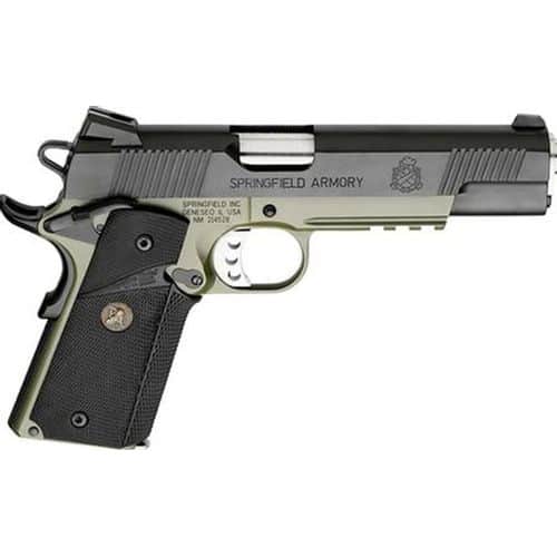 Springfield Armory 1911 Loaded Operator Light Rail 45ACP Springfield Armory 1911 Loaded Operator Light Rail 45ACP