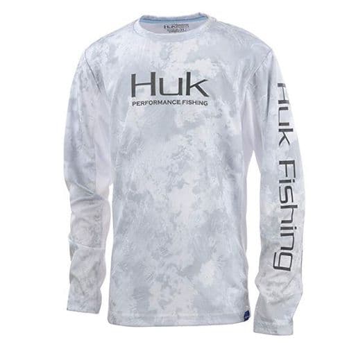Huk Youth Icon Camo Long Sleeve Huk Youth Icon Camo Long Sleeve