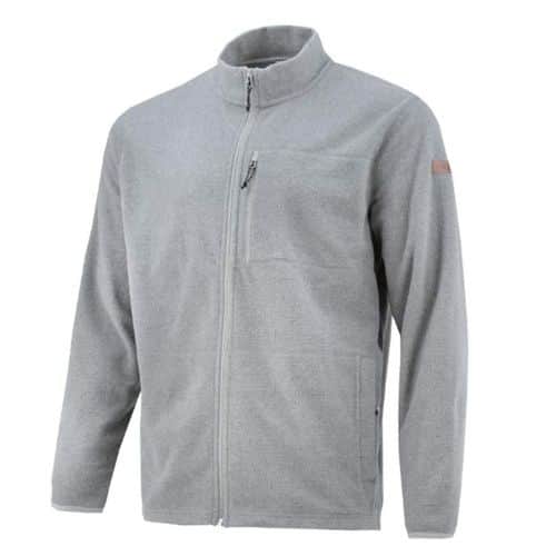 Huk Channel Full Zip Gray Huk Channel Full Zip Gray