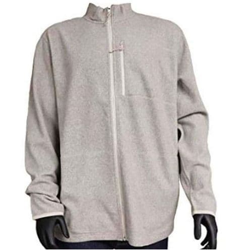 Huk Channel FZ Jacket Oatmeal Heather Huk Channel FZ Jacket Oatmeal Heather