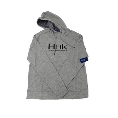 HUK Hull Fleece Hoodie Grey HUK Hull Fleece Hoodie Grey