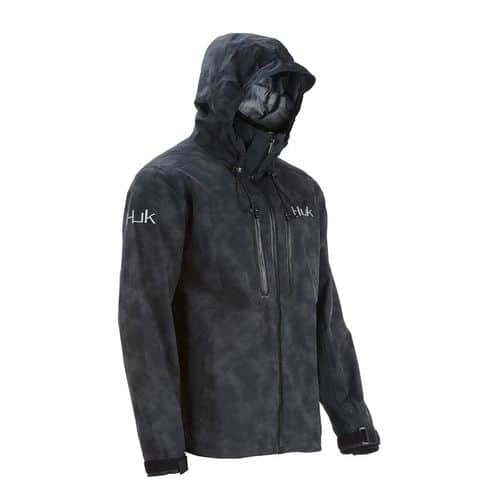 Huk Performance Fishing Leviathan Jacket Shell-Mens Black Huk Performance Fishing Leviathan Jacket Shell-Mens Black