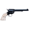 Heritage Rough Rider Revolver Single Action Army 22LR And 22WMR 6.5" Barrel Alloy Blue, Pearl Grips 6 Round Fired Case Right Hand 33.4oz Fixed Sights Heritage Rough Rider Revolver Single Action Army 22LR And 22WMR 6.5" Barrel Alloy Blue, Pearl Grips 6 Round Fired Case Right Hand 33.4oz Fixed Sights