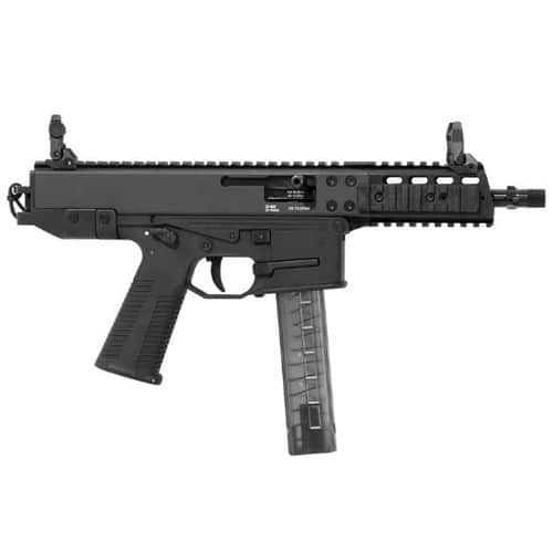 B&T Firearms 4500022 GHM9 9mm Luger 30+1 6.90" Black, Collapsible Stock, Black Polymer Grip, Ambi Controls (OEM Mag) B&T Firearms 4500022 GHM9 9mm Luger 30+1 6.90" Black, Collapsible Stock, Black Polymer Grip, Ambi Controls (OEM Mag)