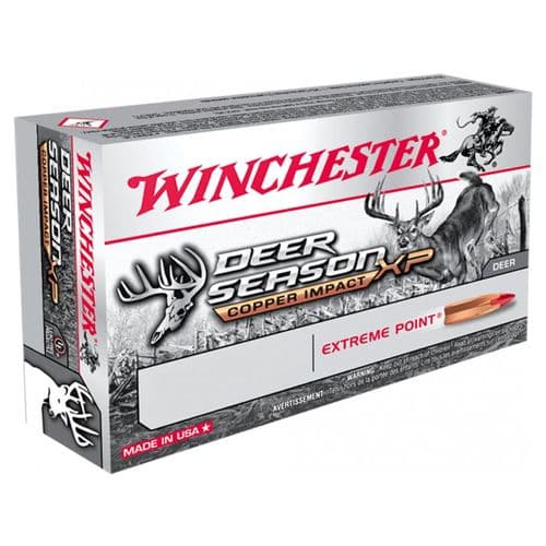 Winchester Ammo X270CLF Copper Impact 270 Win 130 gr Copper Extreme Point Lead Free 20 Per Box Winchester Ammo X270CLF Copper Impact 270 Win 130 gr Copper Extreme Point Lead Free 20 Per Box