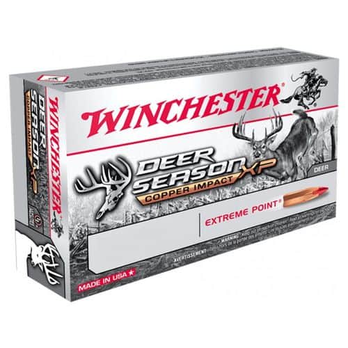 Winchester Ammo X270CLF Copper Impact 270 Win 130 gr Copper Extreme Point Lead Free 20 Per Box Winchester Ammo X270CLF Copper Impact 270 Win 130 gr Copper Extreme Point Lead Free 20 Per Box