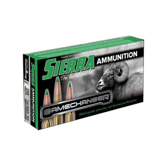 Sierra A444003 GameChanger 270 Win 140 gr Sierra Tipped GameKing 20 Per Box Sierra A444003 GameChanger 270 Win 140 gr Sierra Tipped GameKing 20 Per Box