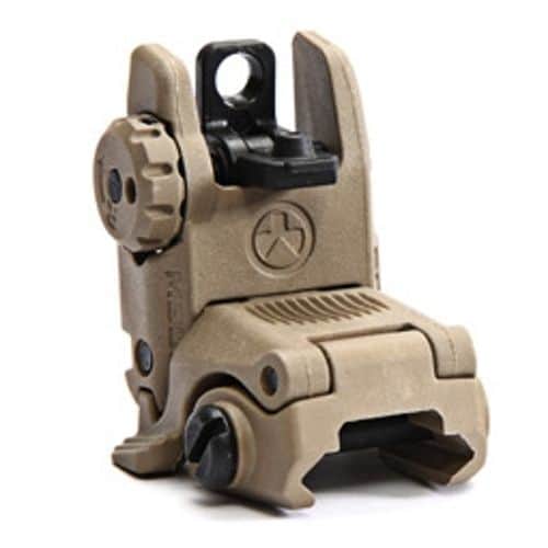 Magpul MBUS Rear Flip Up Sight FDE Magpul MBUS Rear Flip Up Sight FDE