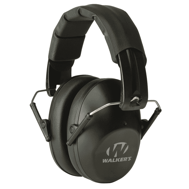Walkers GWPFPM1 Pro Low Profile Folding Muff Earmuff 22 dB Black Walkers GWPFPM1 Pro Low Profile Folding Muff Earmuff 22 dB Black