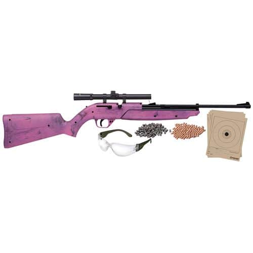 Crosman 760PKT Pumpmaster Air Rifle Kit Bolt .177 Pellet/BB Pink/Black Crosman 760PKT Pumpmaster Air Rifle Kit Bolt .177 Pellet/BB Pink/Black