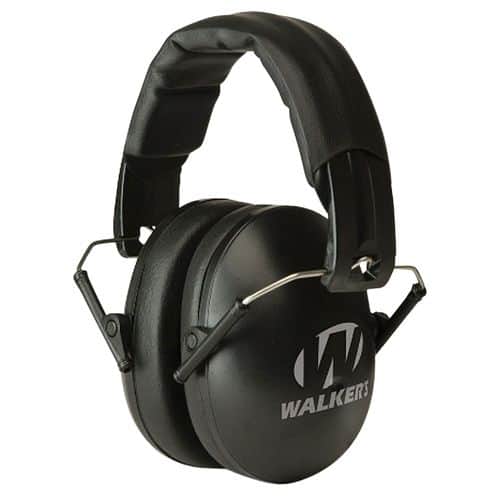 Walkers GWPYWFM2BLK Youth & Women Folding Muff Earmuff 27 dB Black Walkers GWPYWFM2BLK Youth & Women Folding Muff Earmuff 27 dB Black
