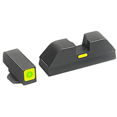 AmeriGlo GL615 CAP Night Sight Fits Glock 20/21 Tritium Green Tritium w/LumiGreen Outline Front Black w/Paint LumiGreen Rear AmeriGlo GL615 CAP Night Sight Fits Glock 20/21 Tritium Green Tritium w/LumiGreen Outline Front Black w/Paint LumiGreen Rear