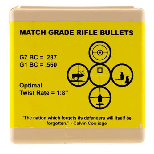 Berger Bullets 26195 Tactical  6.5mm .264 130 GR AR Hybrid Open Tip Match 100 Box Berger Bullets 26195 Tactical  6.5mm .264 130 GR AR Hybrid Open Tip Match 100 Box