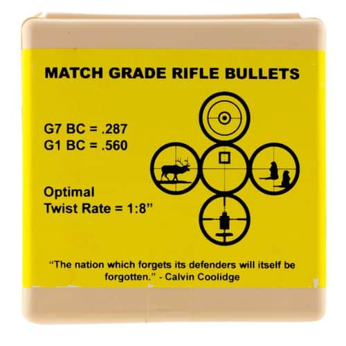 Berger Bullets 26195 Tactical 6.5mm .264 130 GR AR Hybrid Open Tip Match 100 Box Berger Bullets 26195 Tactical 6.5mm .264 130 GR AR Hybrid Open Tip Match 100 Box