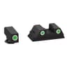 AmeriGlo GL430 Classic 3 Dot Night Sight Fits Glock 42/43 Tritium Green w/White Outline Front Tritium Green w/White Outline Rear AmeriGlo GL430 Classic 3 Dot Night Sight Fits Glock 42/43 Tritium Green w/White Outline Front Tritium Green w/White Outline Rear