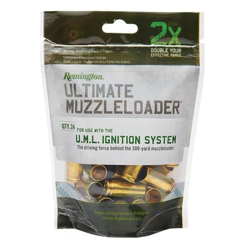 Remington Ammunition RPCUML Ultimate Muzzleloader 50 Cal Primed Brass Remington Ammunition RPCUML Ultimate Muzzleloader 50 Cal Primed Brass