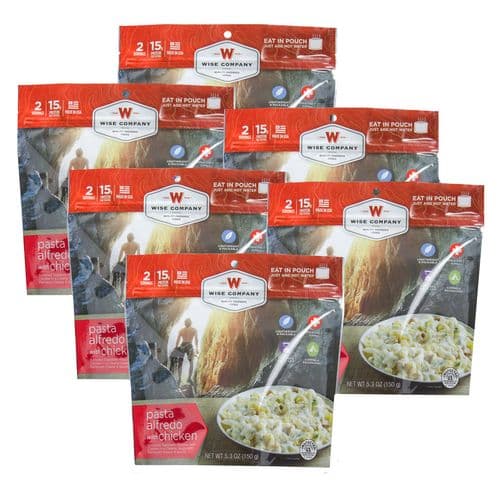 Wise Foods 05902 Outdoor Food Kit Pasta Alfredo with Chicken Dehydrated/Freeze Dried Wise Foods 05902 Outdoor Food Kit Pasta Alfredo with Chicken Dehydrated/Freeze Dried