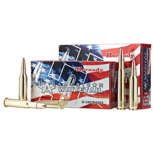 Hornady 80904 American Whitetail
308 Winchester/7.62 NATO 165 GR InterLock SP 20 Bx/ 10 Cs Hornady 80904 American Whitetail
308 Winchester/7.62 NATO 165 GR InterLock SP 20 Bx/ 10 Cs