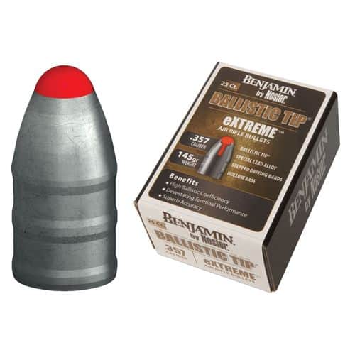 Benjamin BPN357 Nosler Extreme .357 Pellet Lead 25 Count Benjamin BPN357 Nosler Extreme .357 Pellet Lead 25 Count