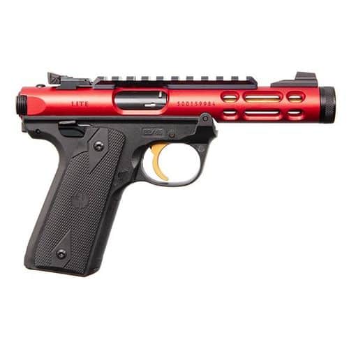 Ruger MKIV 22/45 LT 22LR Red Ruger MKIV 22/45 LT 22LR Red