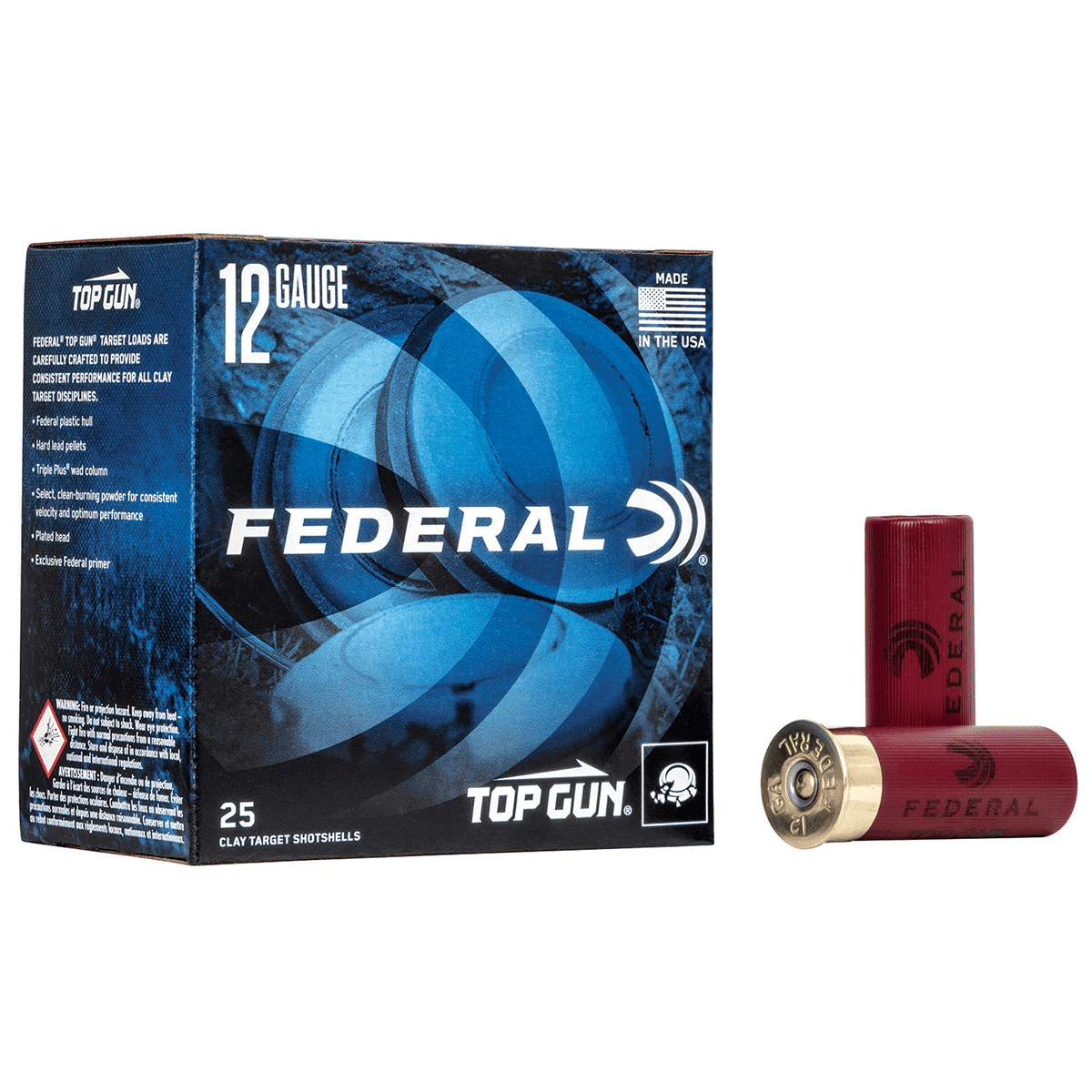 Federal Top Gun 12 Gauge 2.75" 1 1/8 oz 7.5 Shot Federal Top Gun 12 Gauge 2.75" 1 1/8 oz 7.5 Shot