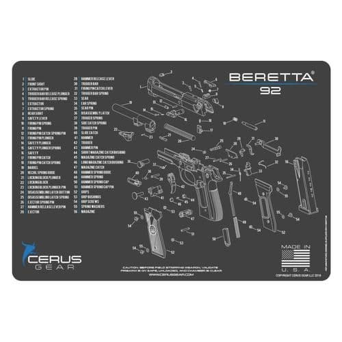 Cerus Gear Beretta 92 Schematic Promat Cerus Gear Beretta 92 Schematic Promat