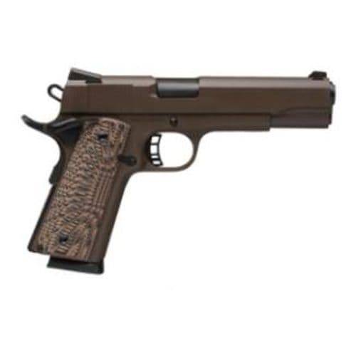 Rock Island Armory 1911 A1 .45 ACP 5in Barrel 8rd Patriot Brown G10 Grips Rock Island Armory 1911 A1 .45 ACP 5in Barrel 8rd Patriot Brown G10 Grips