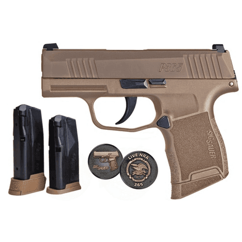 Sig Sauer P365 NRA Special Edition Coyote Brown Sig Sauer P365 NRA Special Edition Coyote Brown