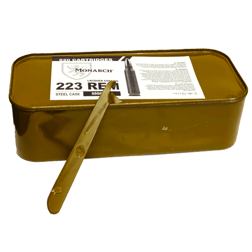 MONARCH 024494346 .223 REM 55 GR 520 ROUNDS MONARCH 024494346 .223 REM 55 GR 520 ROUNDS