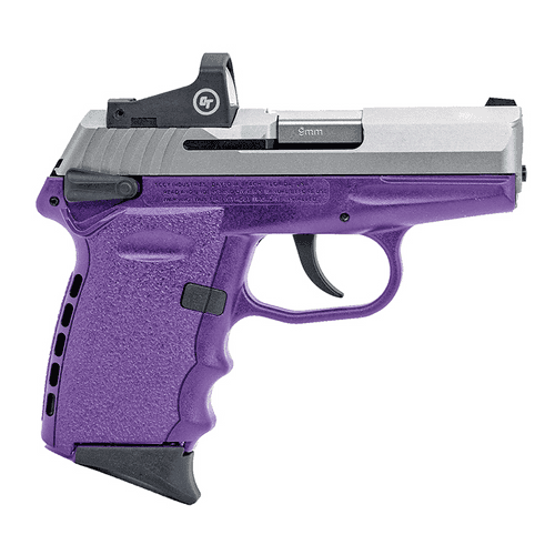 SCCY CPX-1 9MM 3.1" BARREL PURPLE WITH RED DOT SIGHT SCCY CPX-1 9MM 3.1" BARREL PURPLE WITH RED DOT SIGHT