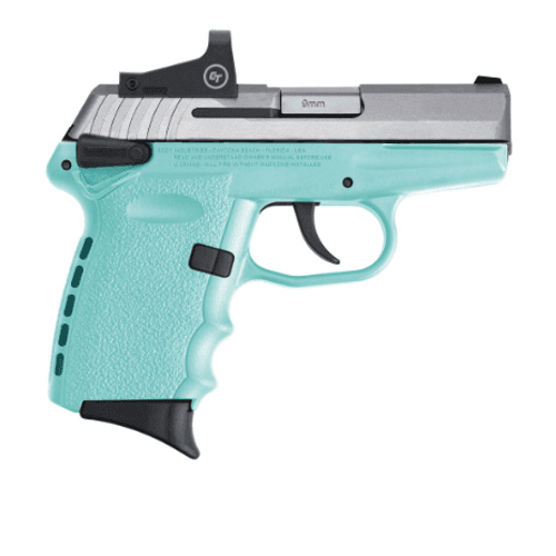 SCCY CPX-1 9MM LIGHT BLUE WITH RED DOT SIGHT SCCY CPX-1 9MM LIGHT BLUE WITH RED DOT SIGHT