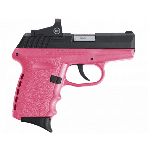 SCCY CPX-2 9MM PINK WITH RED DOT SIGHT SCCY CPX-2 9MM PINK WITH RED DOT SIGHT