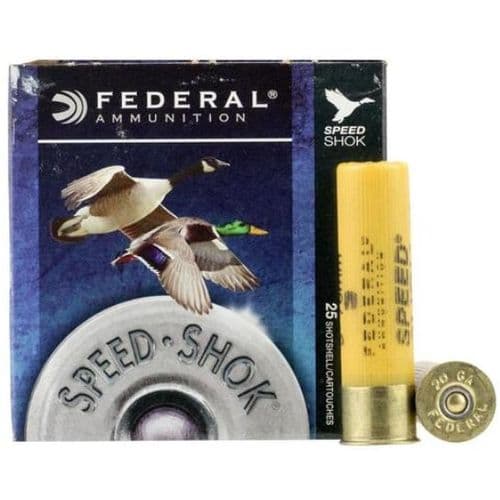 Federal Speed-Shok Waterfowl 20 Gauge Shotshells - WF2093 Federal Speed-Shok Waterfowl 20 Gauge Shotshells - WF2093