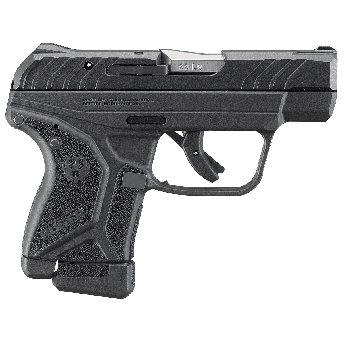 Ruger 13705 LCP II 22 LR 10+1 2.75" Satin Stainless Barrel, Black Oxide Serrated Slide & Textured Polymer Frame/Grip, Lite Rack System Ruger 13705 LCP II 22 LR 10+1 2.75" Satin Stainless Barrel, Black Oxide Serrated Slide & Textured Polymer Frame/Grip, Lite Rack System