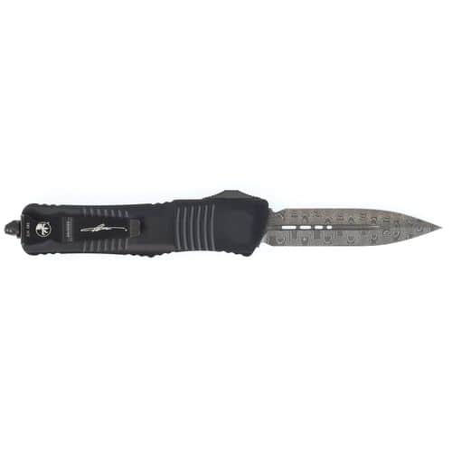Microtech Combat Troodon D/E Signature Series Damascus Standard Ringed Hardware Microtech Combat Troodon D/E Signature Series Damascus Standard Ringed Hardware