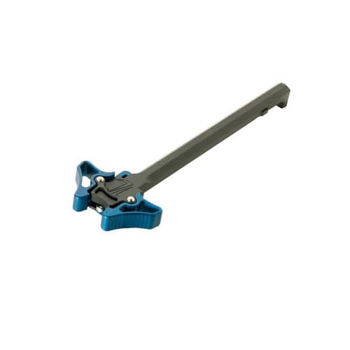 Timber Creek Enforcer Mini Ambidextrous Charging Handle Blue Timber Creek Enforcer Mini Ambidextrous Charging Handle Blue