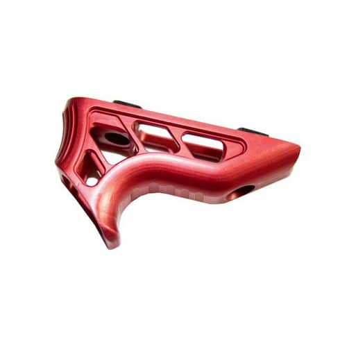 Timber Creek M-LOK Enforcer Mini Direct Mount Angled Foregrip - Red Timber Creek M-LOK Enforcer Mini Direct Mount Angled Foregrip - Red