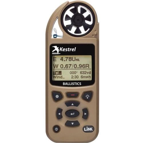 Kestrel 5700 Ballistics Weather Meter w/ Link - Tan Kestrel 5700 Ballistics Weather Meter w/ Link - Tan
