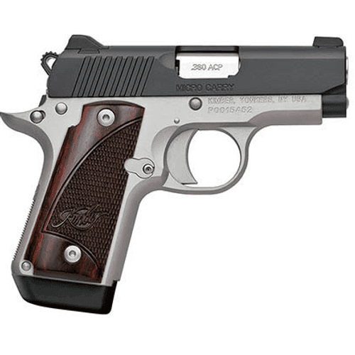 KIMBER MICRO 380 ROSEWOOD TWO TONE NIGHT SIGHTS KIMBER MICRO 380 ROSEWOOD TWO TONE NIGHT SIGHTS