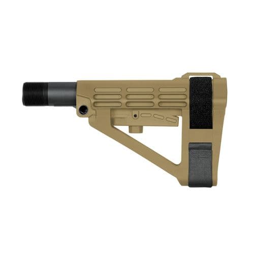SB TACTICAL 5 POSITION PISTOL STABILIZING BRACE FDE SB TACTICAL 5 POSITION PISTOL STABILIZING BRACE FDE