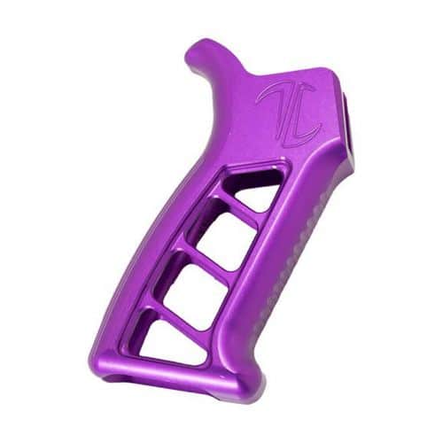 Timber Creek Enforcer AR Pistol Grip - Purple Anodize Timber Creek Enforcer AR Pistol Grip - Purple Anodize
