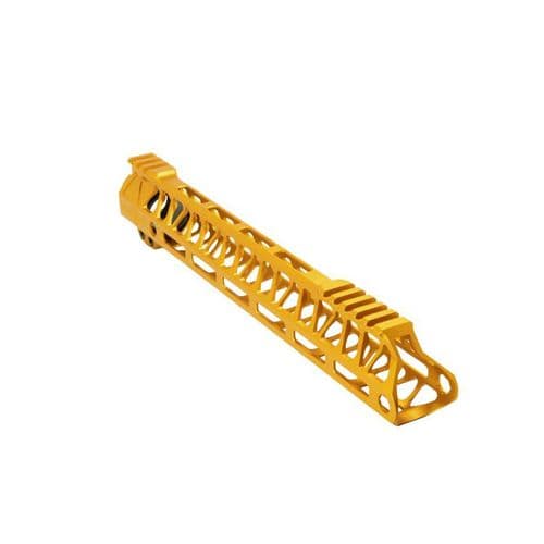 Timber Creek M-LOK Ultra Lite Enforcer 13” Hand Guard - Orange Anodize Timber Creek M-LOK Ultra Lite Enforcer 13” Hand Guard - Orange Anodize