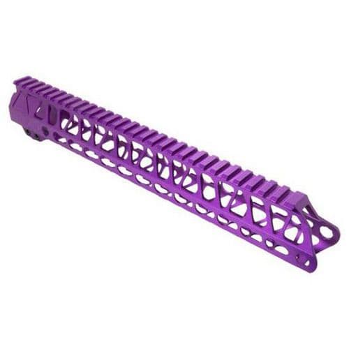 Timber Creek M-LOK Ultra Lite Enforcer 13” Hand Guard - Purple Anodize Timber Creek M-LOK Ultra Lite Enforcer 13” Hand Guard - Purple Anodize