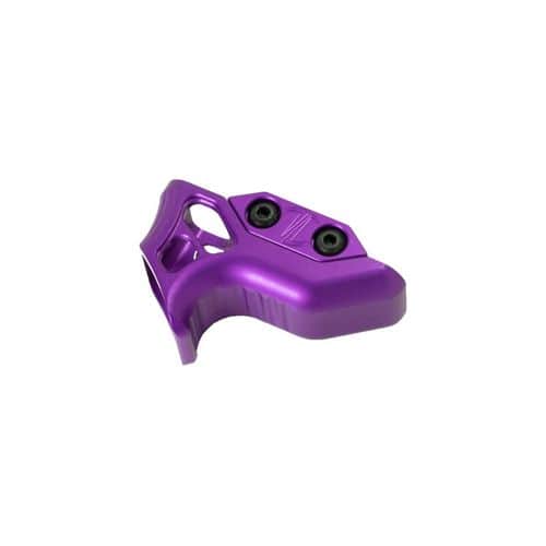 Timber Creek Outdoors Enforcer Mini Angled Foregrip - Purple Anodize Timber Creek Outdoors Enforcer Mini Angled Foregrip - Purple Anodize