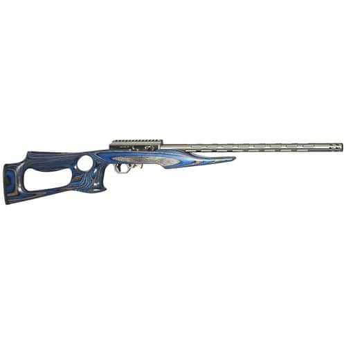 Volquartsen .22 WMR with Blue Laminated Lightweight Thumbhole Stock Volquartsen .22 WMR with Blue Laminated Lightweight Thumbhole Stock
